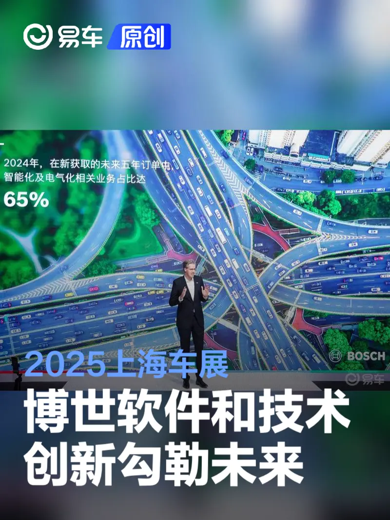2025上海车展：博世软件和技术创新勾勒未来汽车架构