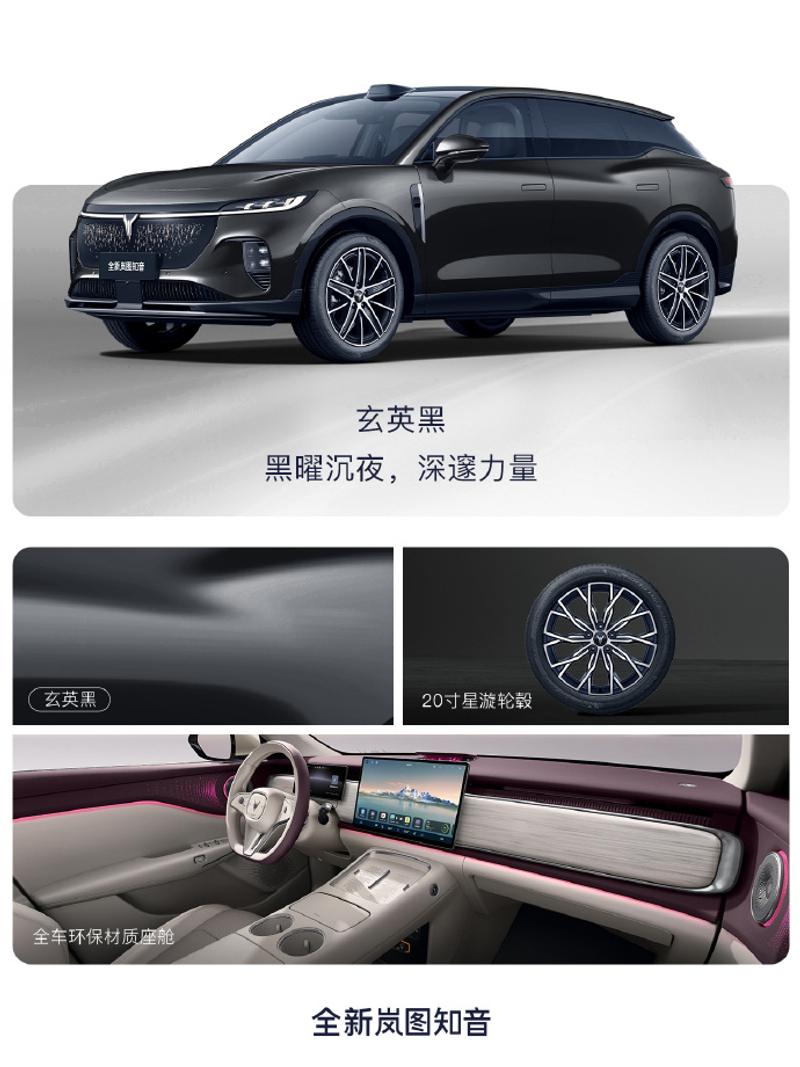 全新岚图知音发布宸星灰车色 新车将于8月底上市