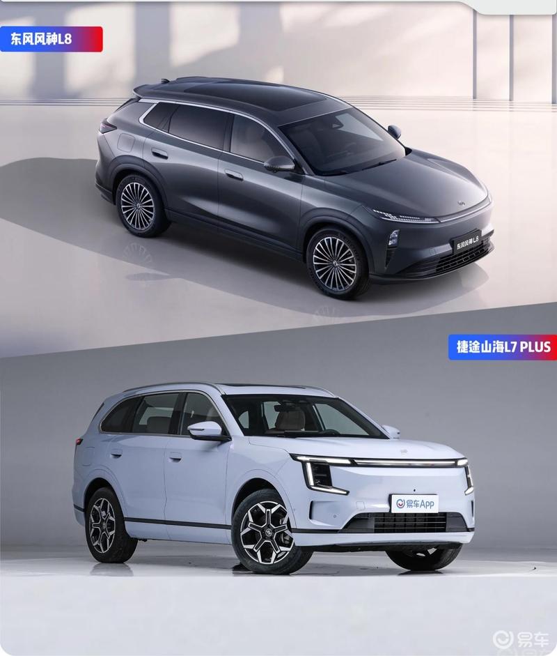 家用车选谁更值?东风风神L8 vs 捷途山海L7PLUS