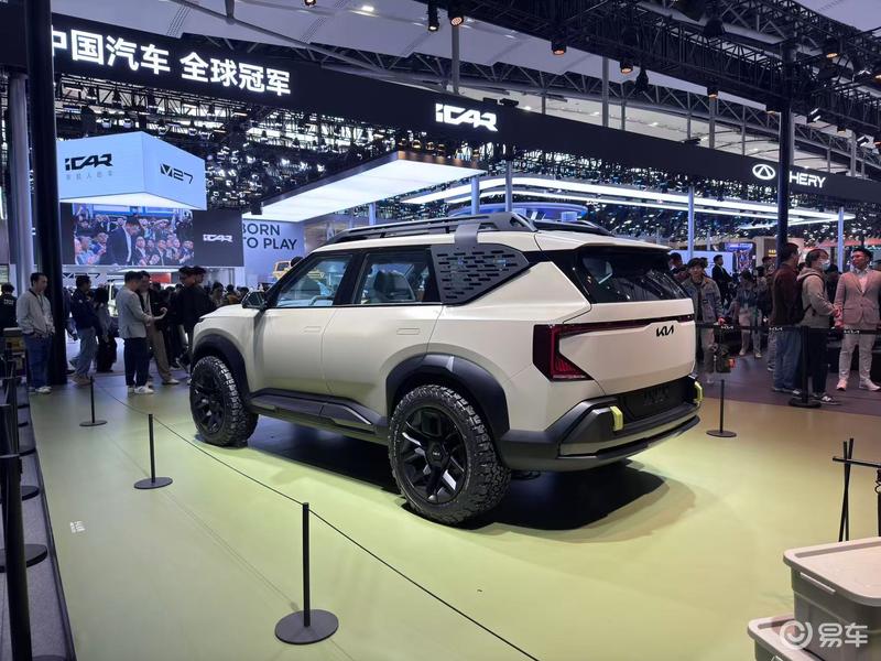 2025广州车展：起亚EV5 Weekender探享者概念车亮相