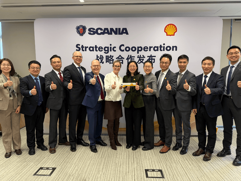 壳牌与斯堪尼亚深化战略合作 双方将开展联合研发