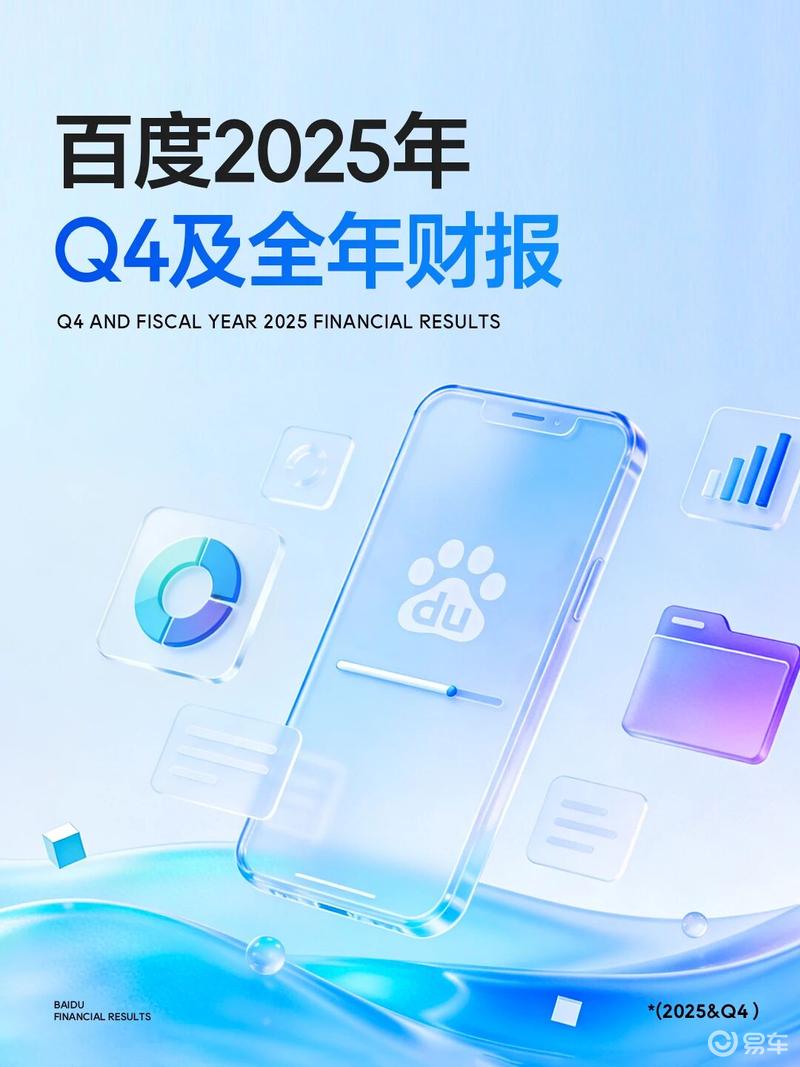 百度2025年Q4及全年财报 萝卜快跑Q4服务次数达340万_易车
