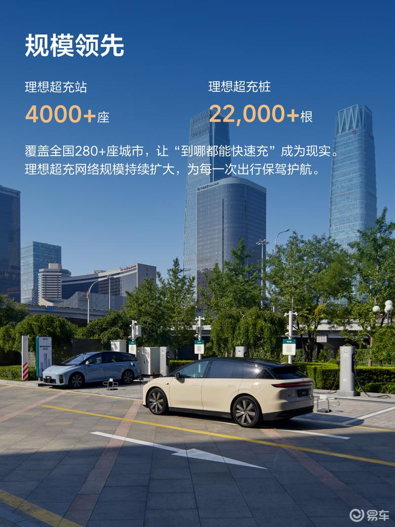 理想汽车全国建成超4000座超充站 自动充电站二季度落地