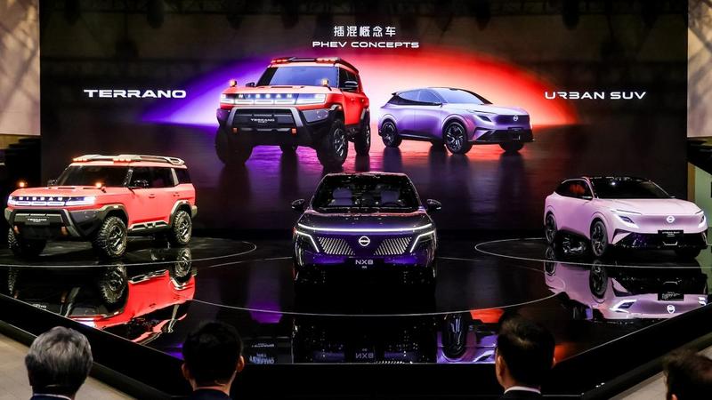 日产汽车携全新新能源SUV概念车亮相2026北京国际汽车展览会
