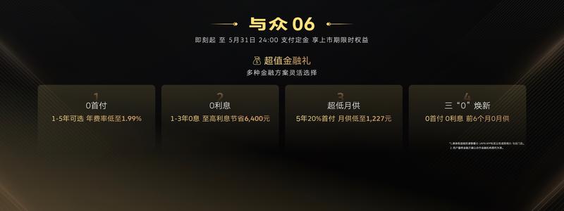 新款与众06正式上市 限时权益价13.49万元起
